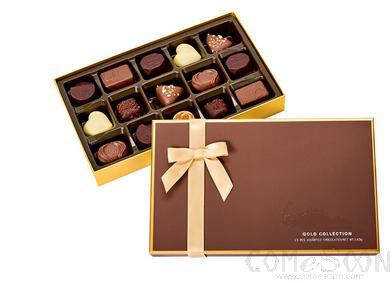 Brown 8Pcs Box With Sky/Earth Lid, 176*89*25mm