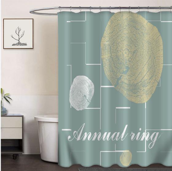 Clothprintedshowercurtain
Annualring