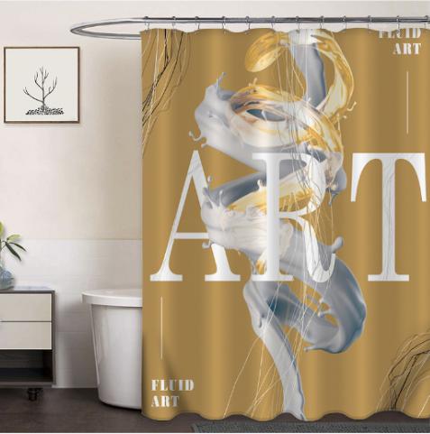 Clothprintedshowercurtain
Art