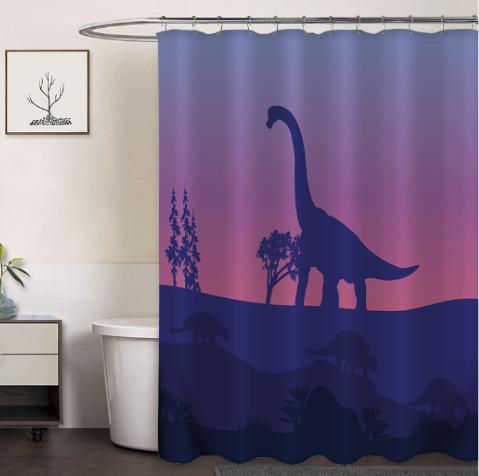 Clothprintedshowercurtain
Dinosaur