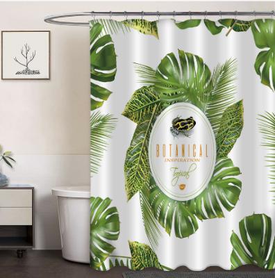 Clothprintedshowercurtain
Frog