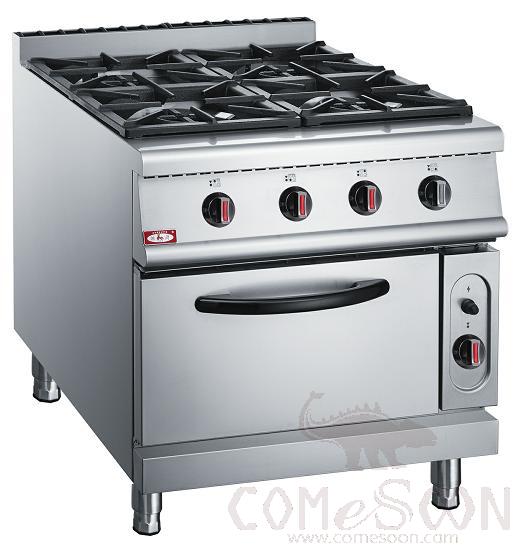 LPG 4-head Casserole Oven With Gas Oven, 800*900*850+70mm