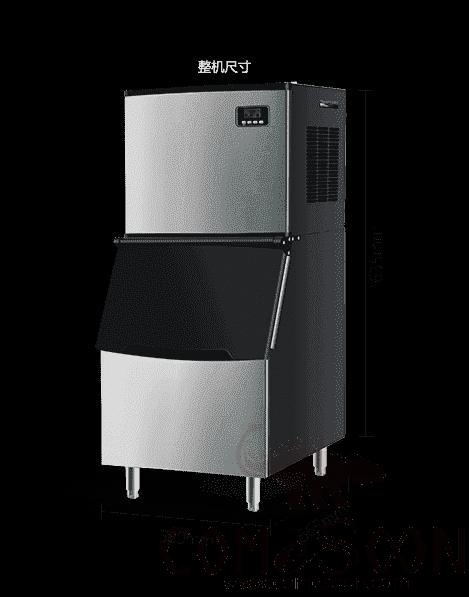 Ice Maker, 250KG/24H, 160PCS, 580*665*1635mm