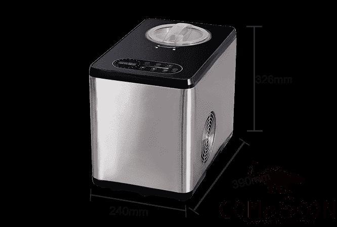 Ice Cream Machine, Silver, 140W, 240*390*326mm