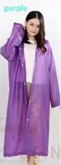 Poncho Raincoat,
Peva,118*68mm