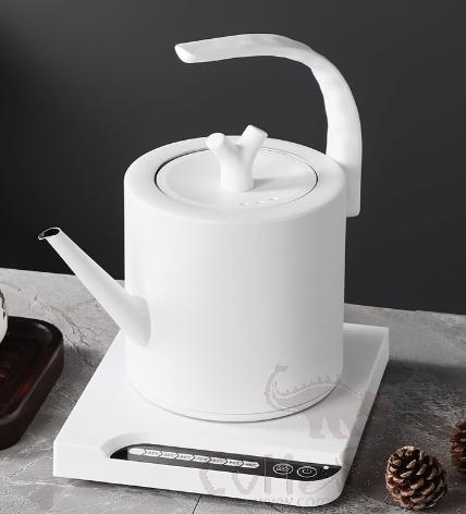 Electric Kettle, White, 20*26*21cm, 1L, 1KW, With Tea Leak