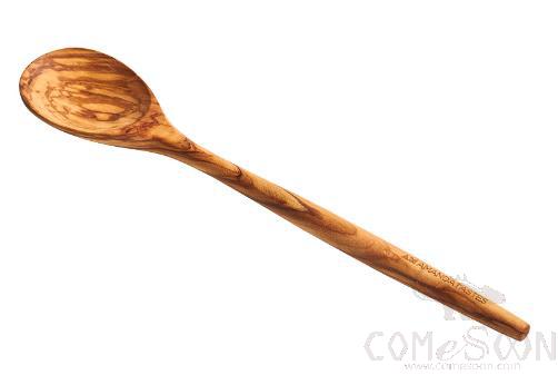 Olive Wood Ladle, 33.6*1.8CM