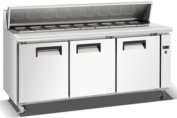Pizza Work Table， SUS 304，L1787*W750*H1085mm