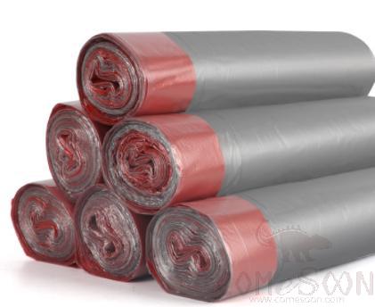 Gray Drawstring Garbage Bag, 45*50cm