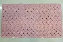 Donut Bath Mat-Light Pink,PVC,70*39cm