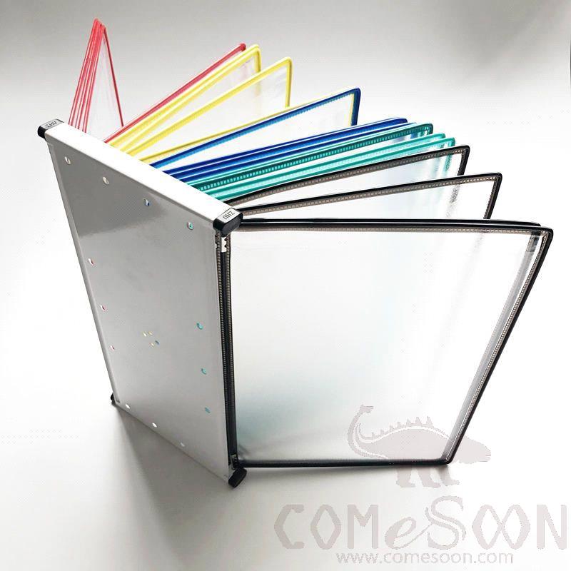 Wall-Mounted Display Booklet, A4, 20 Slots