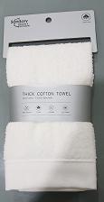 Small Towel-White,Dacron,30*50cm