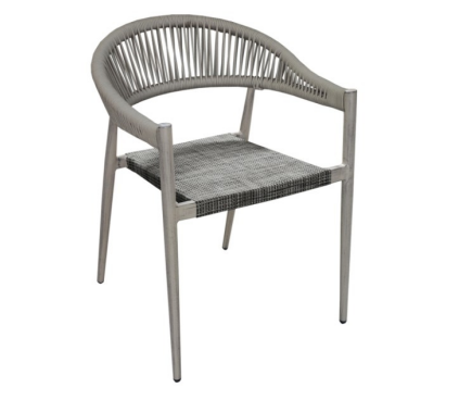 Outdoor Dining Chair， Aluminum Alloy