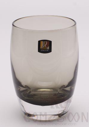 Grey Round Bottom Short Glass，31CL