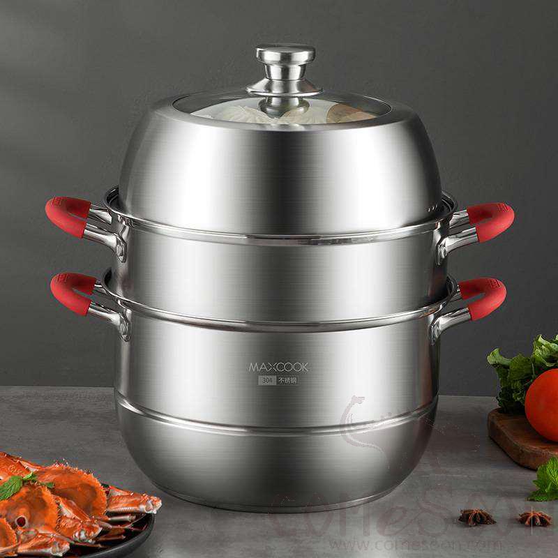 Maxcook Triple Steamer 28cm