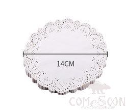 Disposable plate mat with greaseproof paper,5.5 inch