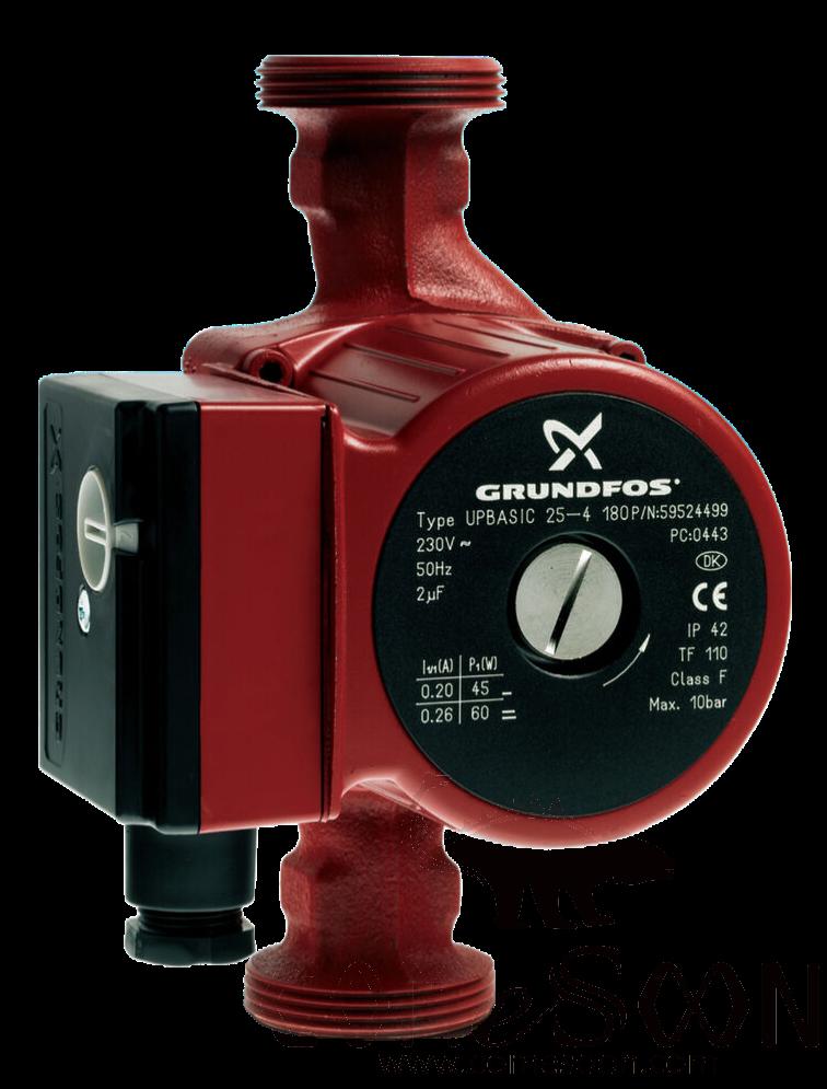 GRUNDFOS Water Circulation Pump,  UPS 32-80 180
