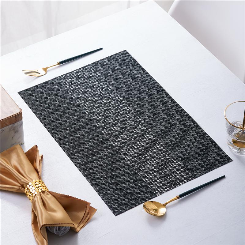 PVC placemats，30*45cm , Table Mat