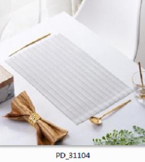 PVC placemats，30*45cm , Table Mat
