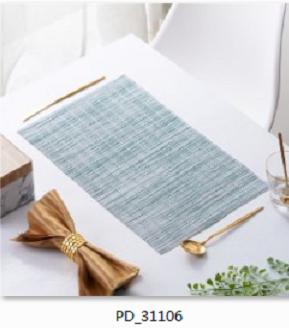 PVC placemats，30*45cm , Table Mat