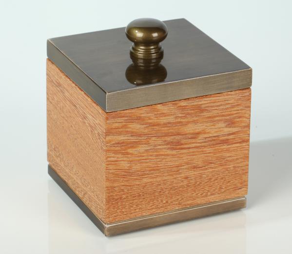 Bath Salt Can,Wenge,100*100*100mm