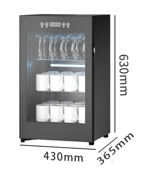 3-Layer Glass Steriliser 430*365*630mm