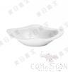 10&quot; Shaped Bowl, Porcelain White, MF, L257.1*W202.4*H59.4mm