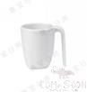 4.25&quot; Long Ear Cup, Porcelain White, MF, L108*W82*H93mm