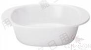 6.1&quot; Double Ear Salad Bowl, Porcelain White, MF, L154*W127*H38mm