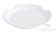 8&quot; Plate, Porcelain White, MF, φ203*H25mm