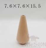 Porcelain Vase，L7.6*W7.6*H15.5cm