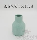 Porcelain Vase， L8.5*W8.5*H11.8cm