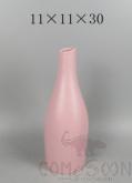 Porcelain Vase，L11 * W11 * H30cm