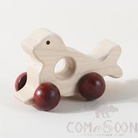 Baby Leopard Cart-Maple Body Mahogany Wheels L119*W79*H63mm