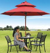 Outdoor Umbrella,D3M,Domestic Hardwood,230G Polyester Cloth