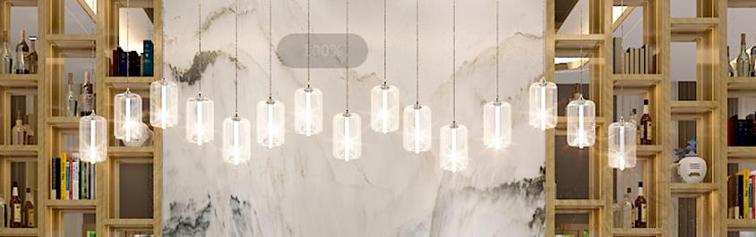 Pendant Lights, D180*H310*10pcs/set mm