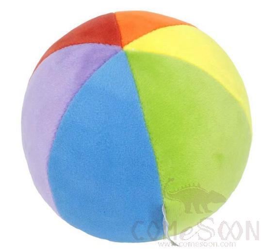 Plush Rainbow Ball， Φ 18cm