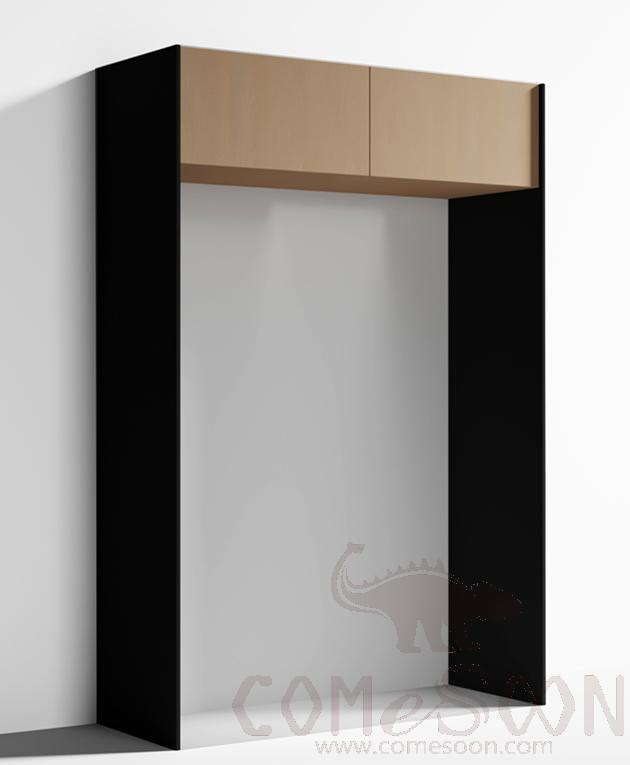 Washing Machine Cabinet，Particleboard+Multilayer Solid Wood，L1636*W600*H2400mm