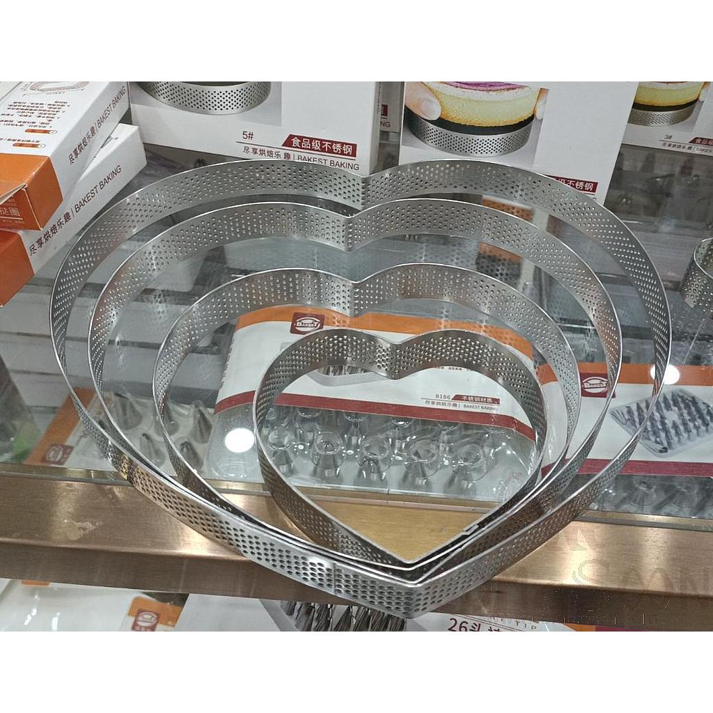 Heart-shaped Mousse Ring 209*209*20mm