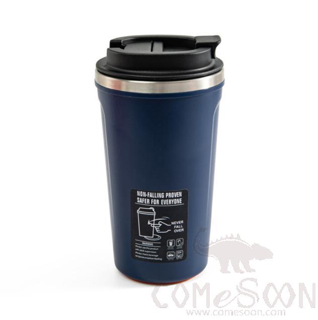Double-layer Coffee Cup 520ml Blue