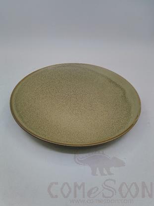 Tiger Skin Pattern 10&quot; Shallow Plate, Ø25.5*H2.5 cm