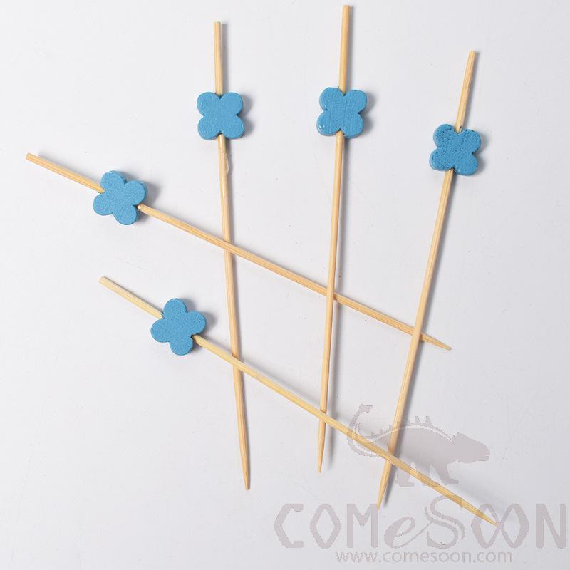 Bamboo Fruit Cocktail Skewers，L12cm