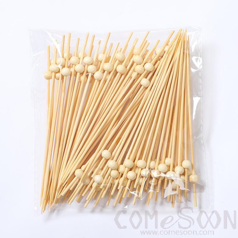 Bamboo Fruit Cocktail Skewers，L12cm