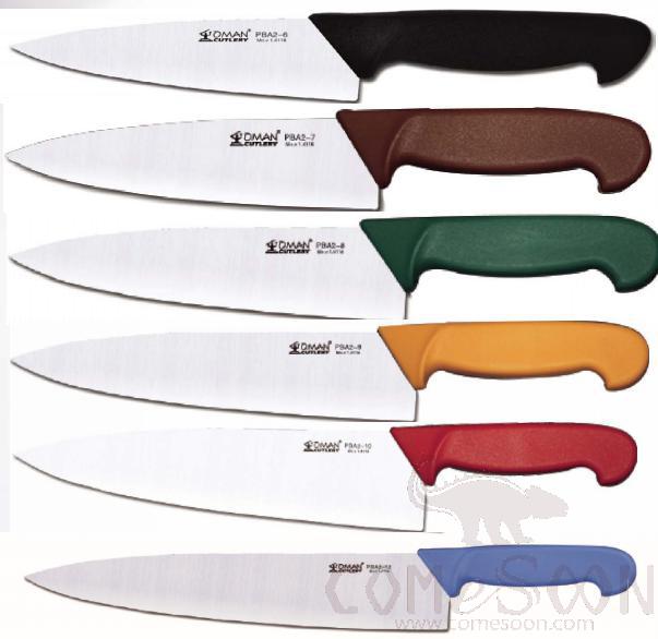 OMAN Chef Knife 12 inch, Red