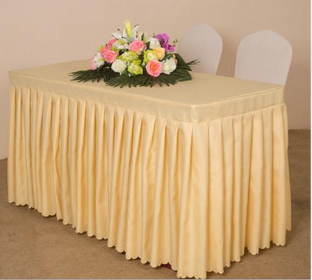 Table Skirting(120*45+75cm)-Off-white