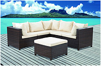 Rattan sofa