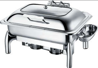 F816 Series-1/2 Size Chafing Dish W/Glass Lid-Body
Hydraulic