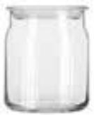 Libbey Series Glass jar 0.5L