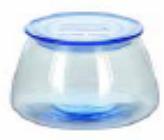 Libbey Series Glass 500ml Blue Can