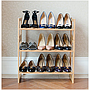 Bamboo shoe rack